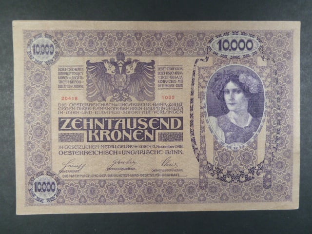 10 000 K 2.11.1918 série 1002, Pi. 25