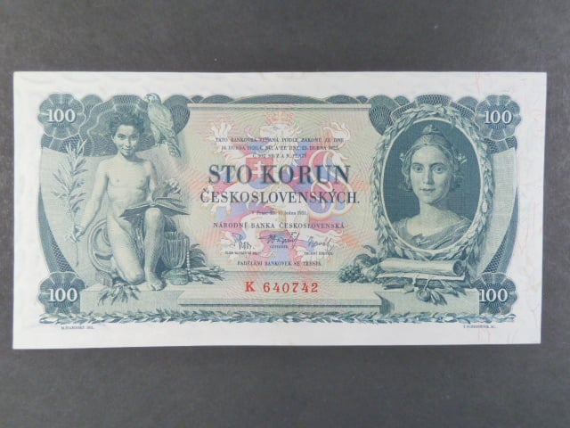 100 Kč 10.1.1931 serie K, I.vydání