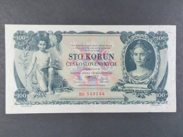 100 Kč 10.1.1931 serie Bb, II.vydání