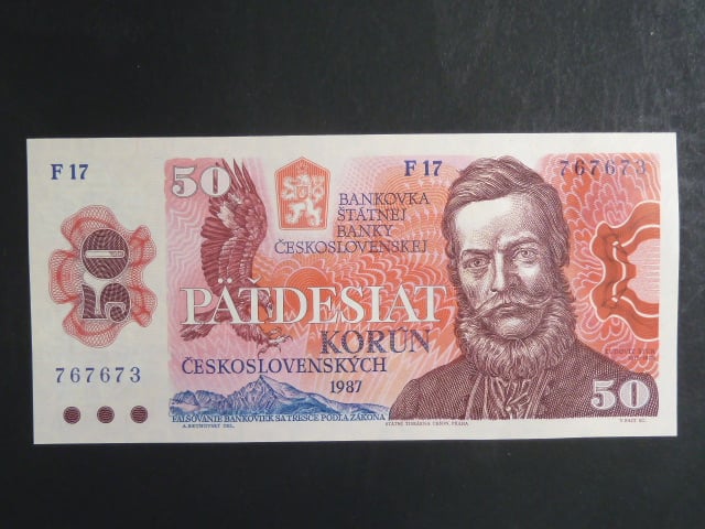 50 Kčs 1987 s. F 17