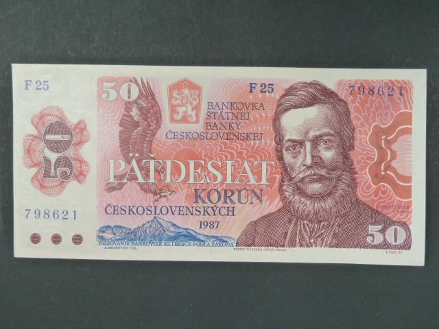 50 Kčs 1987 s. F 25