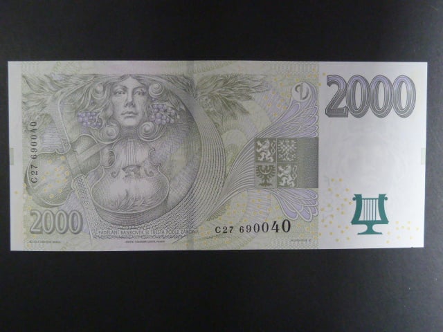 2000 Kč 2007 série C 27
