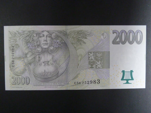 2000 Kč 2007 série C 56