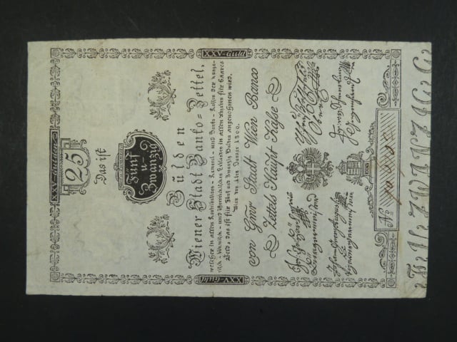 25 Gulden 1.1.1800, Ri. 34