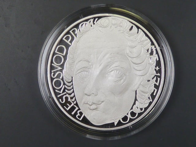 200 Kč 2004 250. výročí sestrojení bleskosvodu Prokopem Divišem
