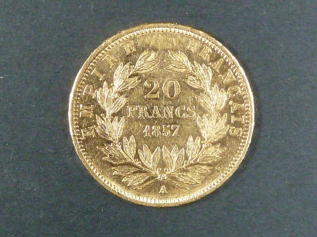 20 Frank 1857 A