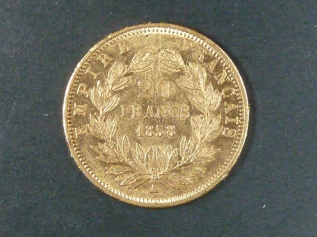 20 Frank 1858 A