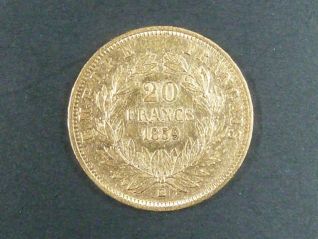 20 Frank 1859 BB