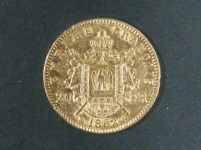 20 Frank 1862 BB