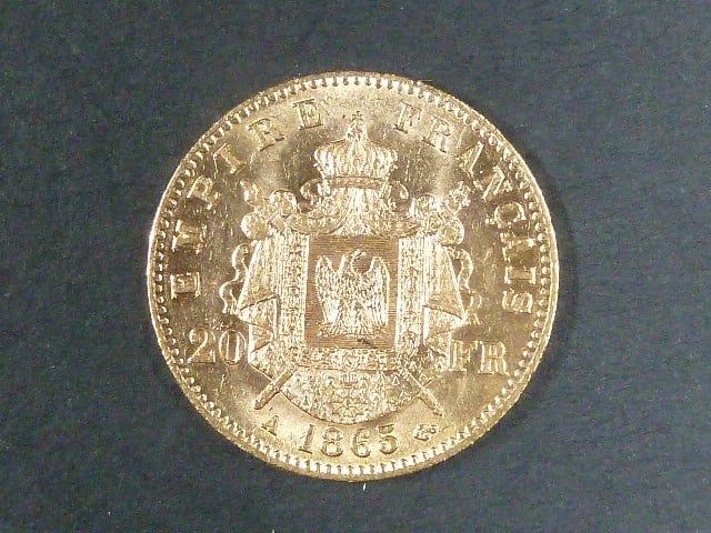 20 Frank 1865 A
