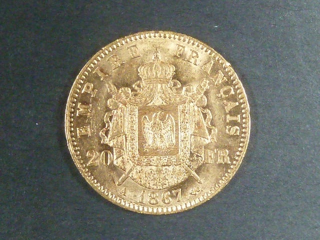 20 Frank 1867 A