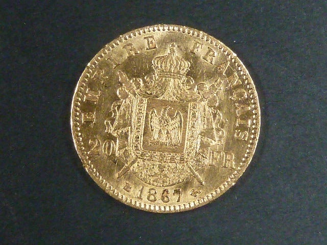 20 Frank 1867 BB