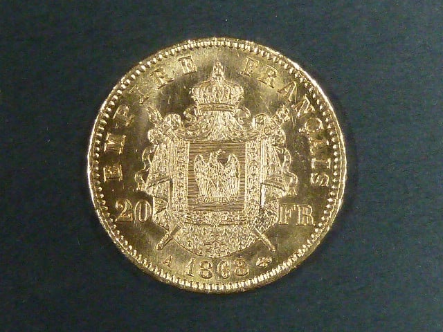 20 Frank 1868 A