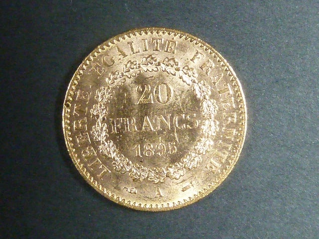 20 Frank 1895 A