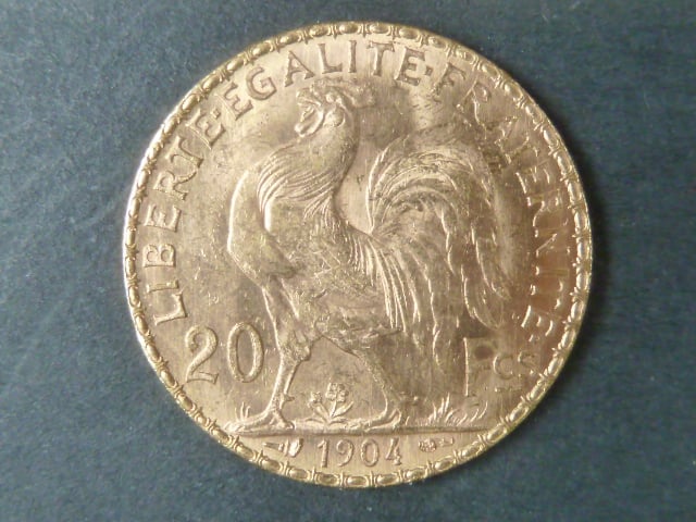 20 Frank 1904