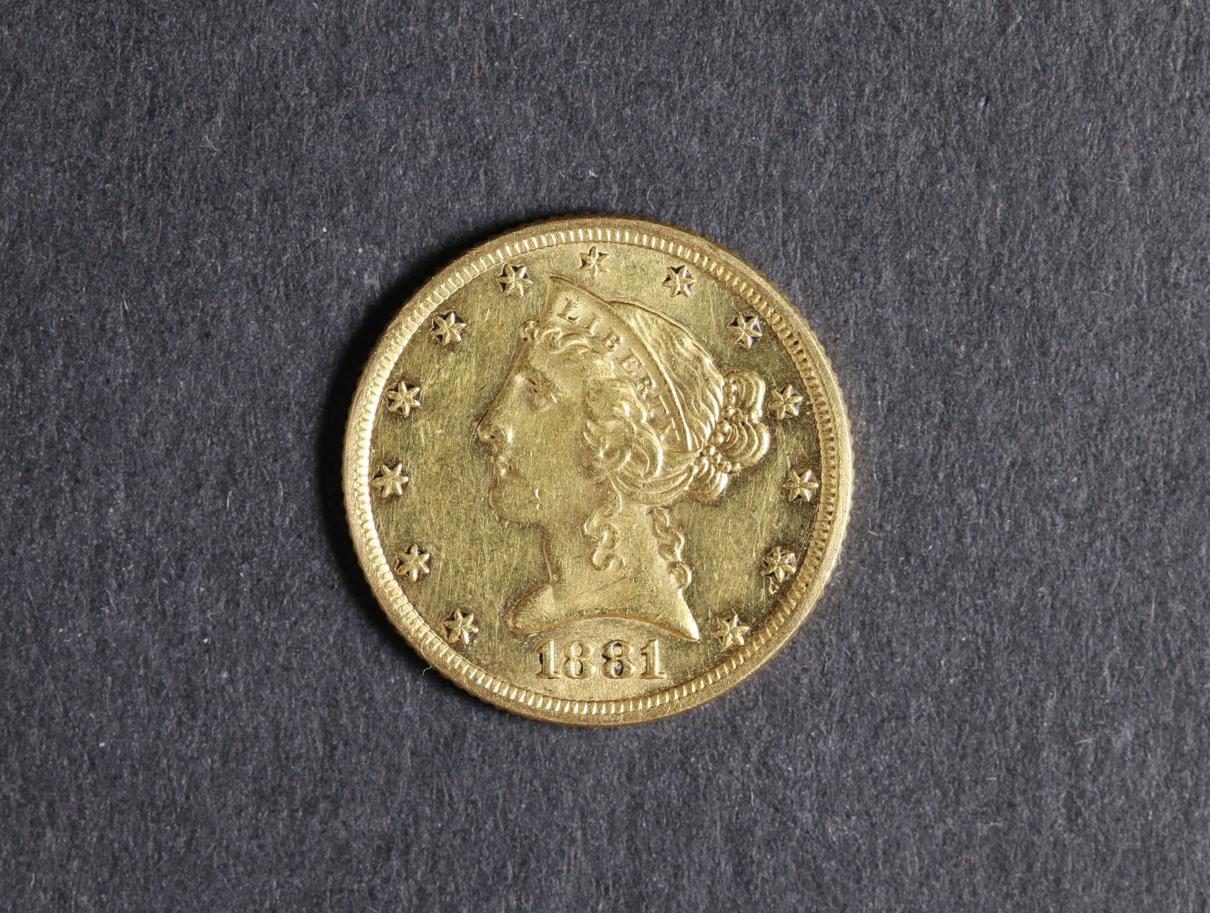 5 Dolar 1881, 8.359 g, 900/1000, KM101