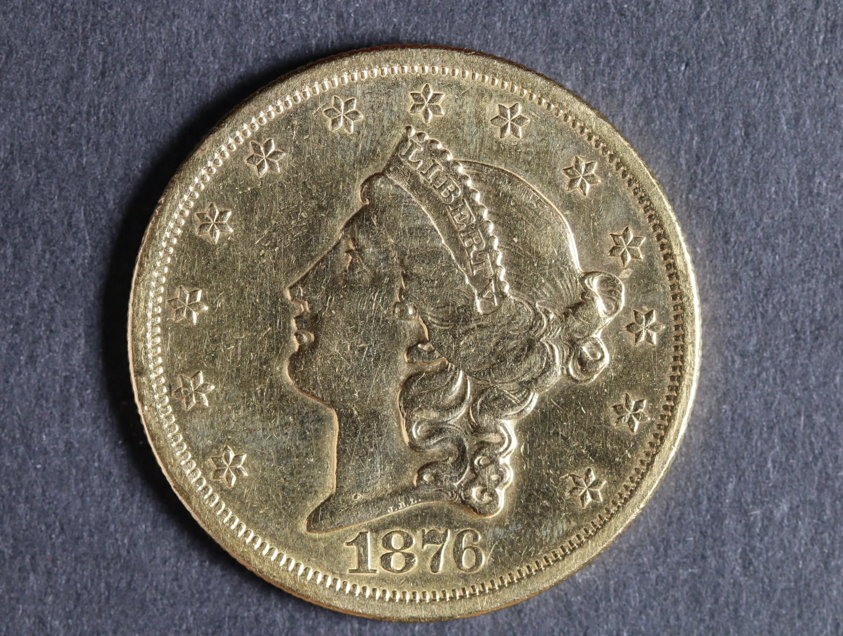 20 Dolar 1876, 33.436 g, 900/1000, KM74.2
