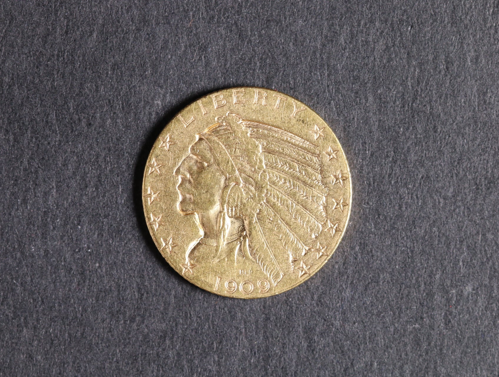 5 Dolar 1909, 8.359 g, 900/1000, KM129