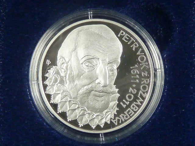 200 Kč 2011, 400.výročí úmrtí Petra Voka z Rožmberka