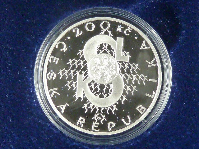 200 Kč 2012, 150.výročí založení Sokola