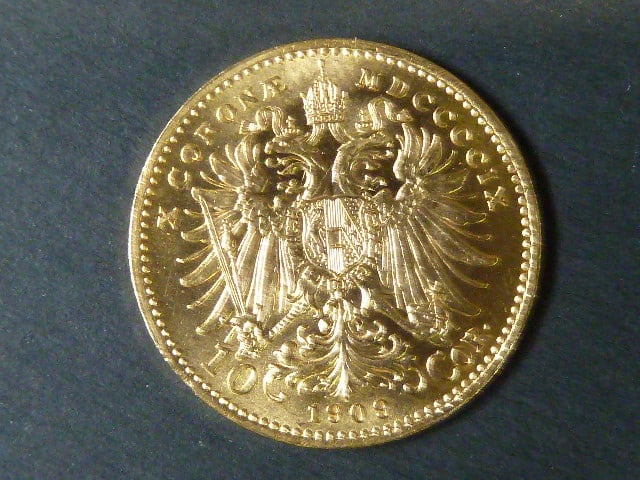 10 Koruna 1909 Marschall