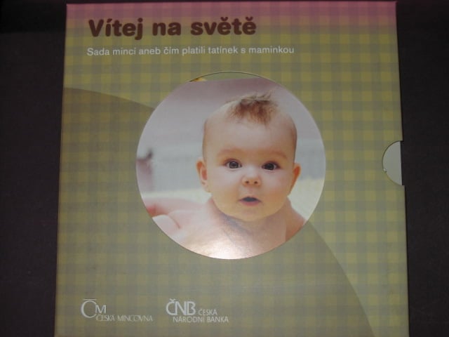 sada 2011 s motivem narození dítěte, vyměnitelná fotografie