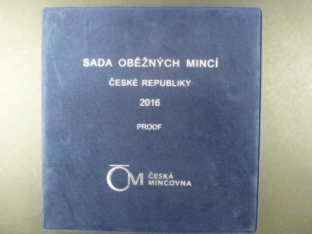 sada 2016 + Ag medaile s motivem bankovky 50 Kč