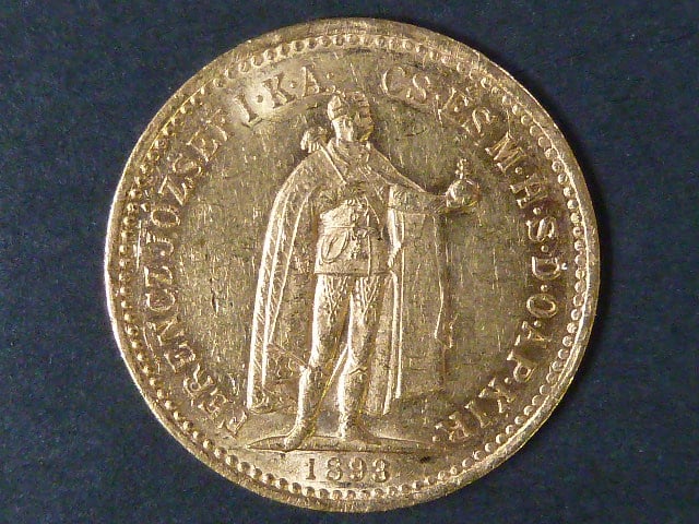 10 Koruna 1893 KB