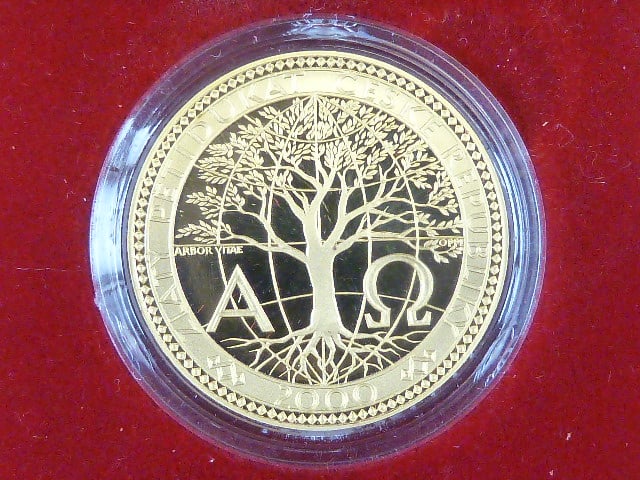 2000, Česká mincovna, zlatá medaile 5 Dukát 2000, Au 0,999,9, 15,56g, náklad 300 ks, etue, certifikát