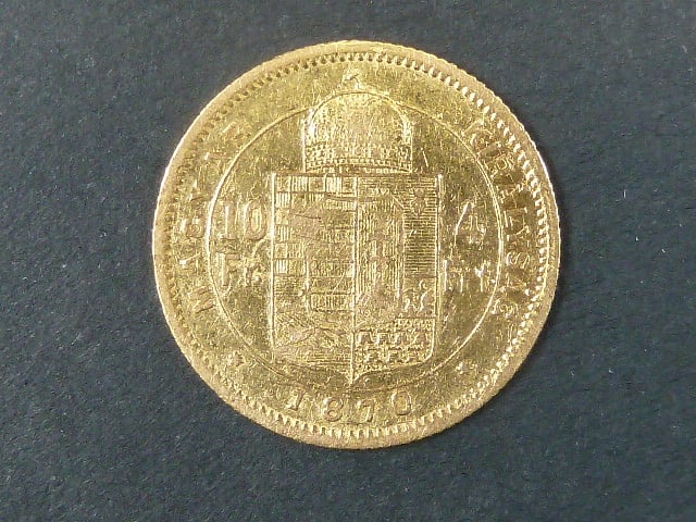 10 Frank 1870 GY.F.