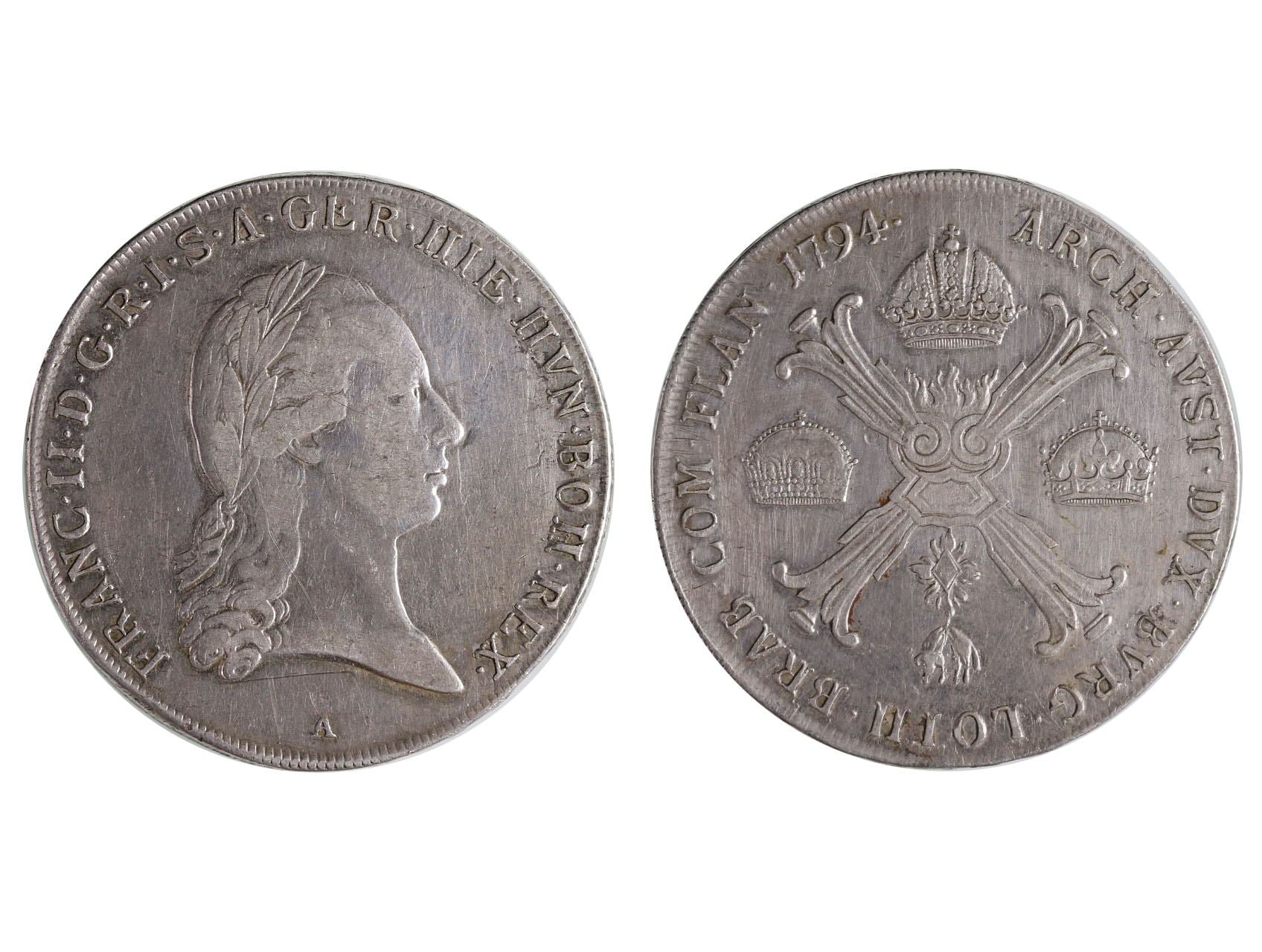 František I. 1792-1835 - Tolar křížový 1794 A