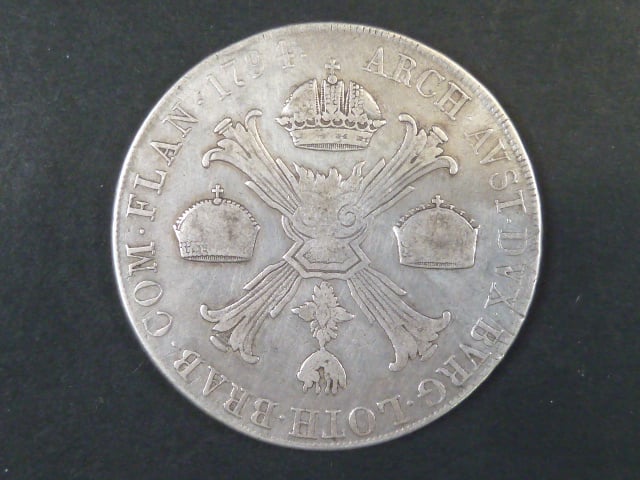 František I. 1792-1835 - Tolar křížový 1794 M