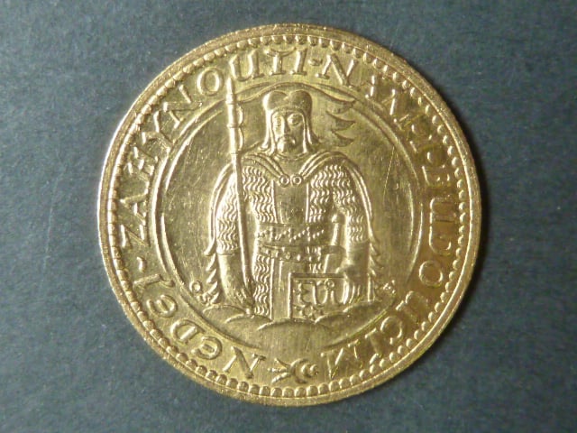 Dukát sv. Václav 1927