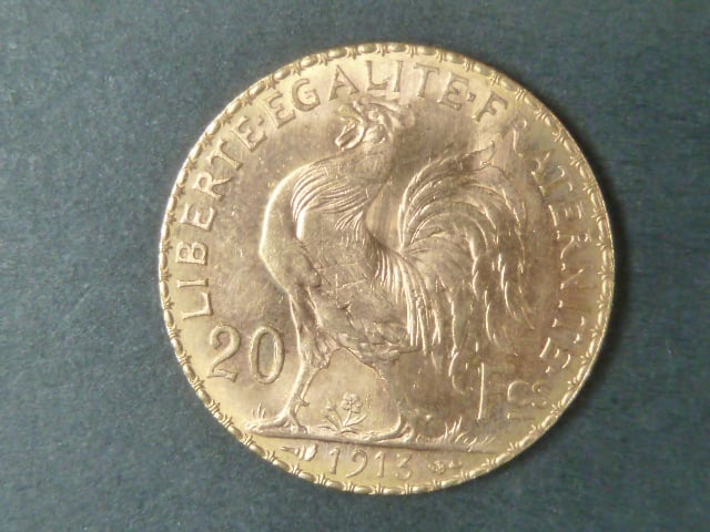 20 Frank 1913