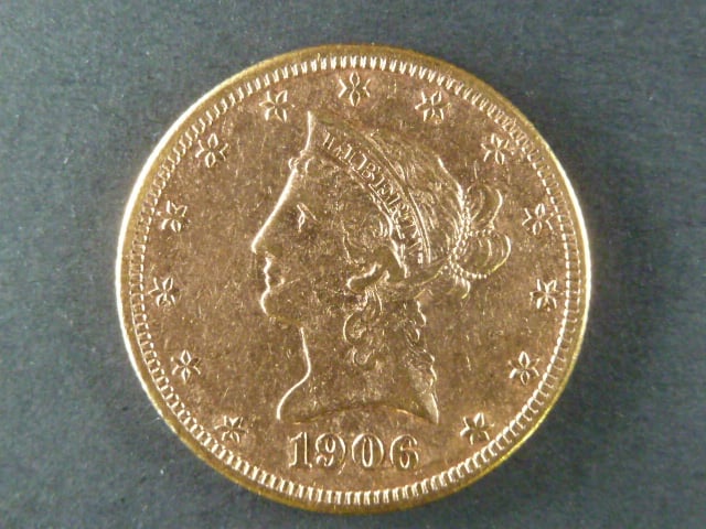 10 Dolar 1906, KM 102