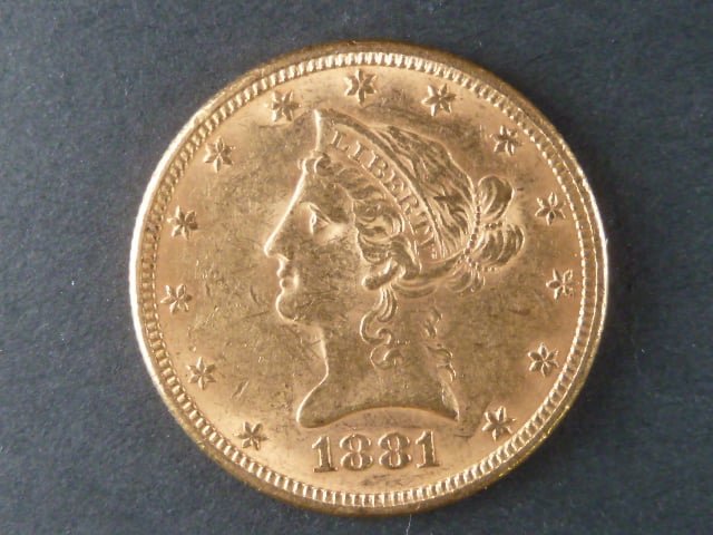 10 Dolar 1881