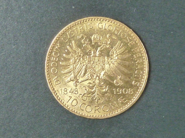 10 Koruna 1908 Jubilejní