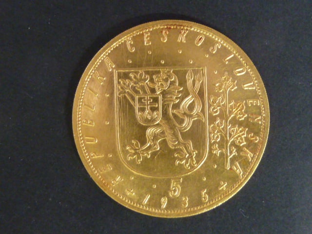 5 Dukát sv. Václav 1935