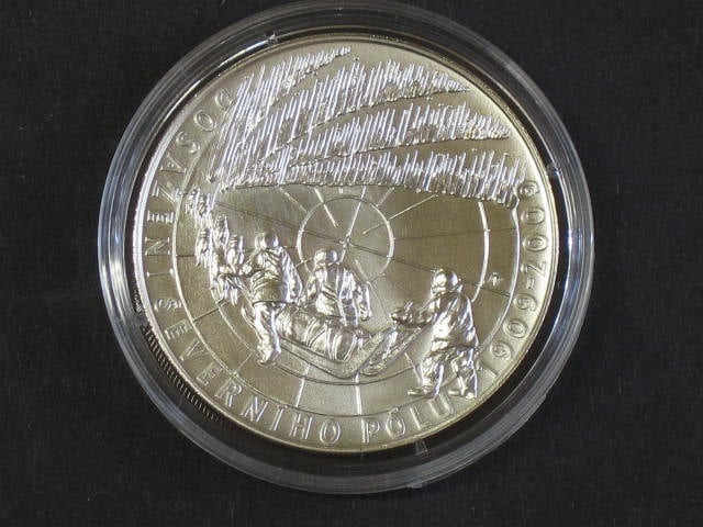 200 Kč 2009 100.výročí dosažení Severního pólu