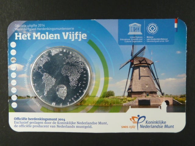 Holandsko, 5 EUR 2014 - The Mill