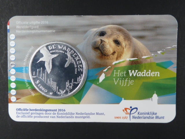 Holandsko, 5 EUR 2015 - Wadden Vijfje