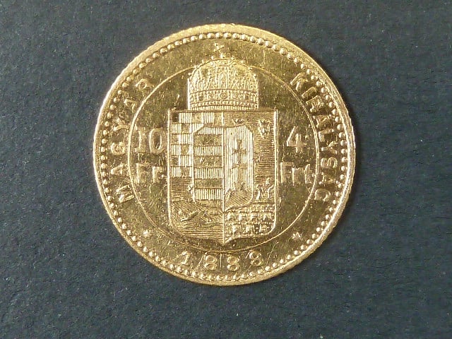 10 Frank 1888 K.B.