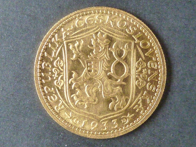 Dukát sv. Václav 1933
