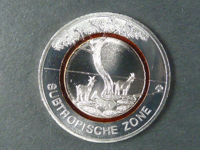 Německo 5 EUR 2018 G pamětní - Subtropische zone