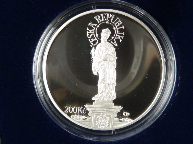 200 Kč 2018 300.výročí úmrtí Jana Brokoffa