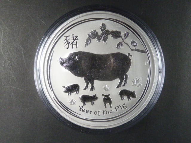 30 Dollars - 1 Kg Ag - Rok prasete 2019, kvalita proof, Ag 999/1000, 1000g, etue