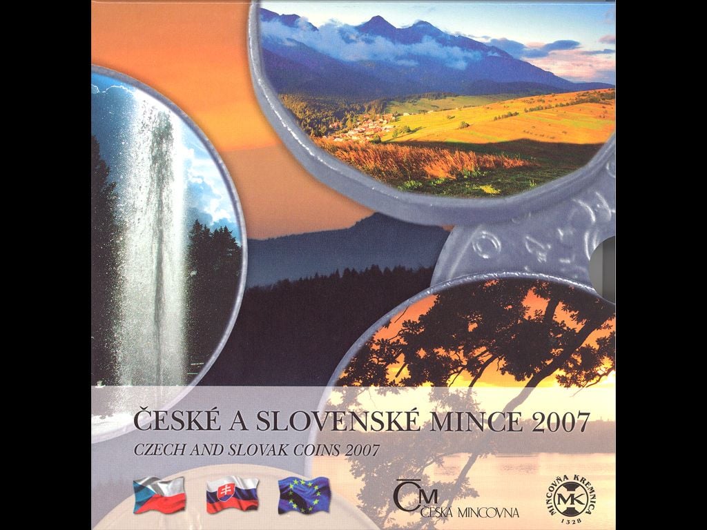 společná dvou sada 2007 Česká a Slovenská Republika