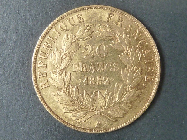 20 Frank 1852 A