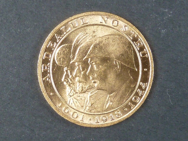 20 Lei 1944 Tři králové, 6,45g, Au 0,900