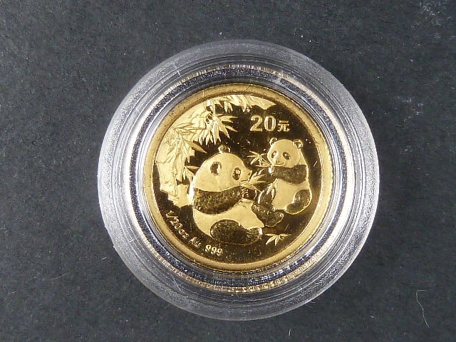 20 Yüan 2006, 1/20 UNZ Au 999/1000
